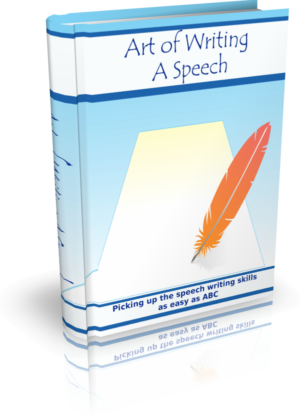 Art Of Writing A Speech